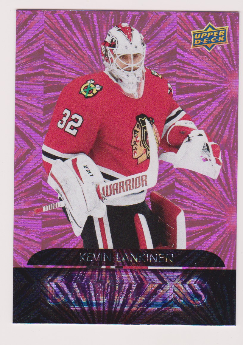 2020-21 Upper Deck Dazzlers Pink #DZ108 Kevin Lankinen (image for) 2020-21 Upper Deck Dazzlers Pink #DZ108 Kevin Lankinen
